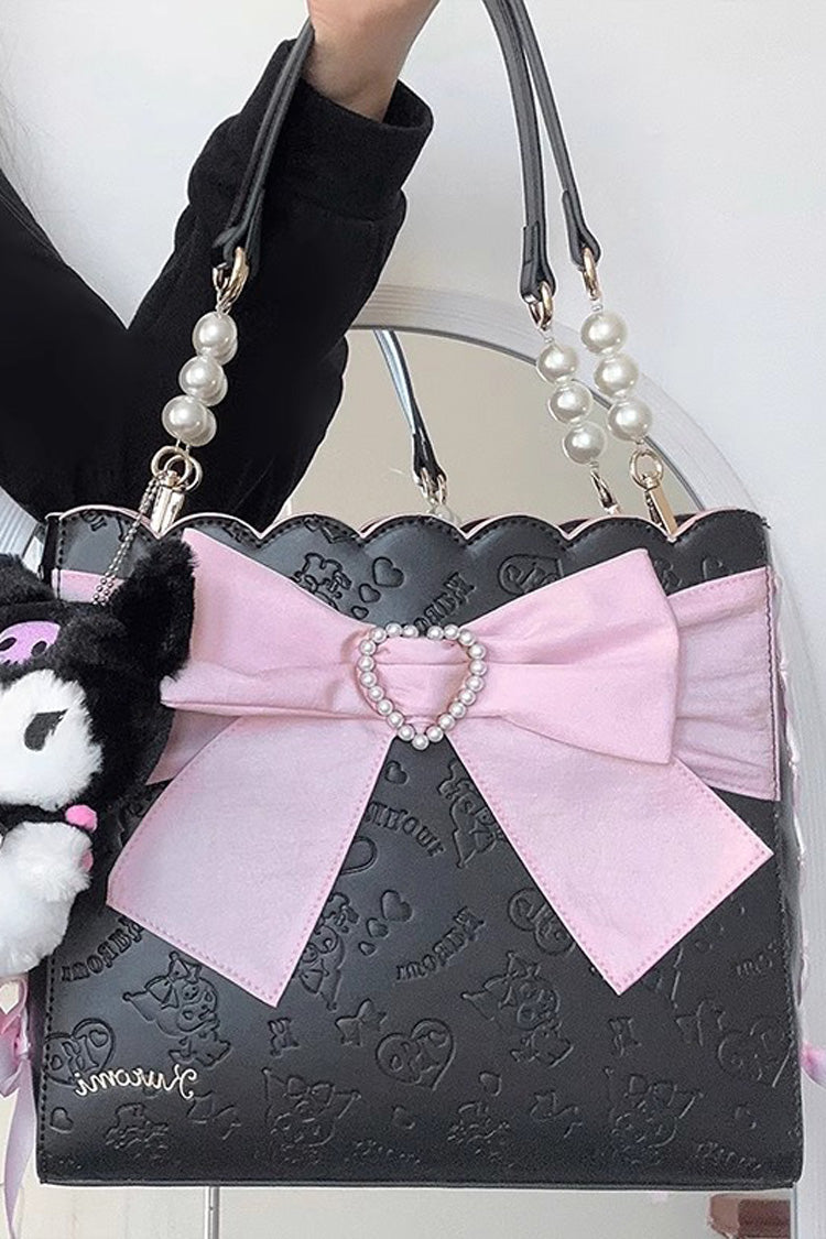 Bowknot Pearl Sweet Lolita Shoulder Bag 4 Colors