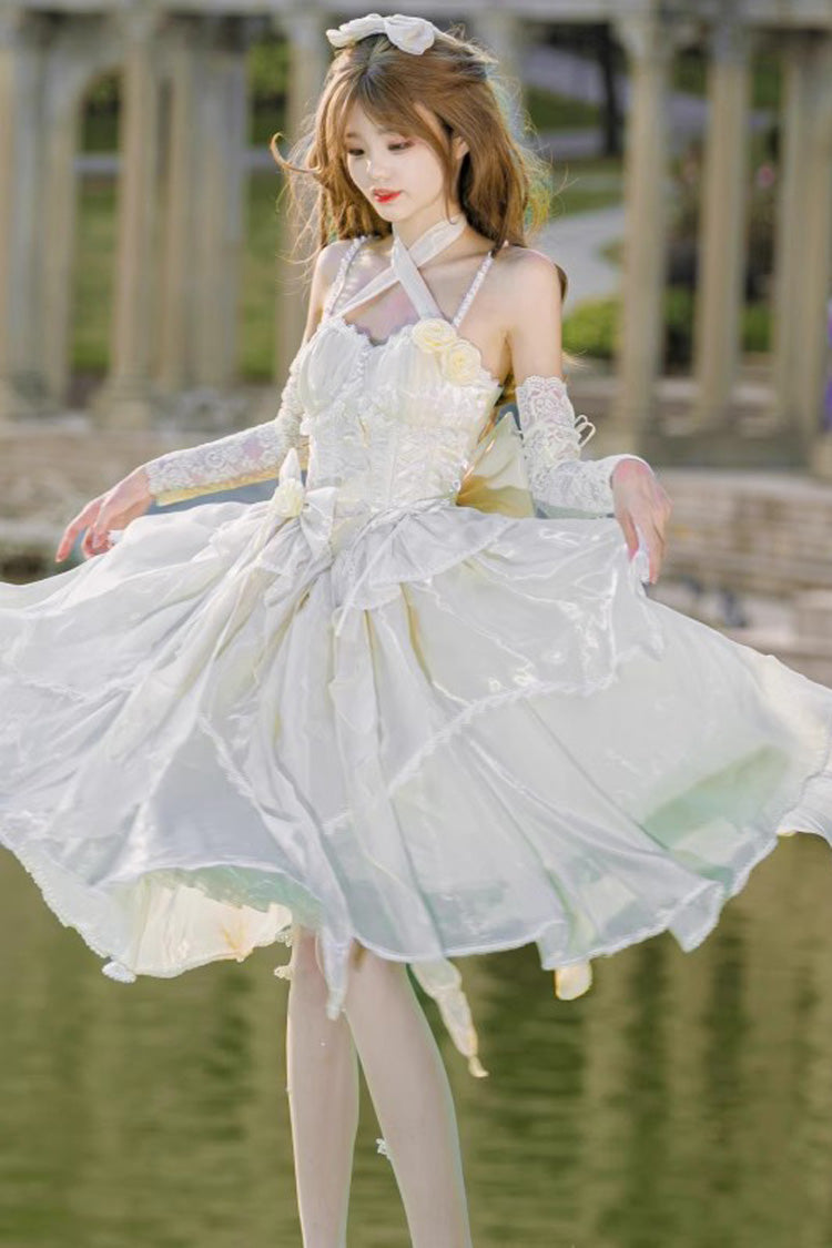 Gorgeous Hanayome Bowknot Sweet Elegant Lolita Jsk Dress 6 Colors