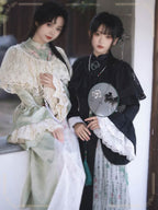 Classic Chinese Style Elegant Three Color Versatile Underwear Shawl for Spring and Autumn Blouse Shirt