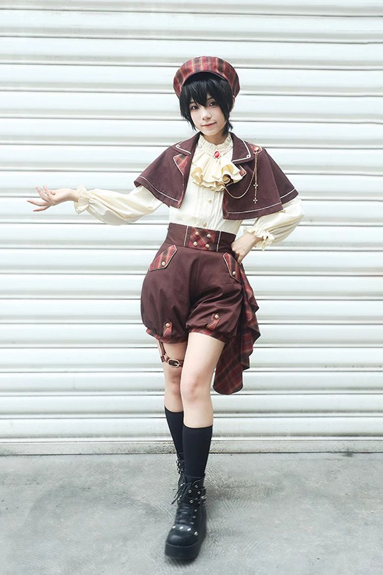 Queen Chess Game Ouji Fashion Military Cool Lolita Set 2 Colors