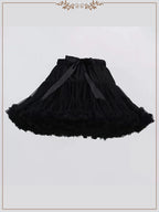 Lolita Petticoats Pink White Daily Puffy Sweet Crinoline Full Gown 15.5inches