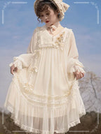 Sweet Lolita Natural Style Sunflower Daily Long Sleeve Dress Spring and Autumn
