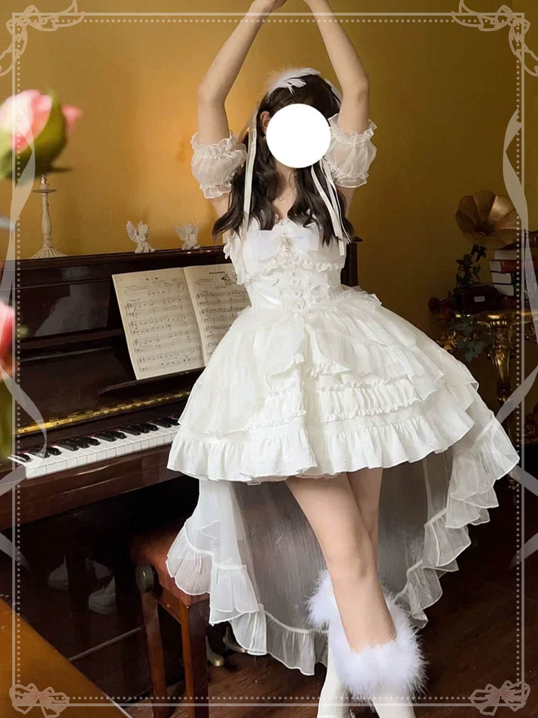 shiro lolita dress