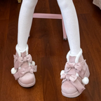 Fleece Platform Snow Lolita Shoes Boots Women's Winter Short Boots Martin Boots Lolita