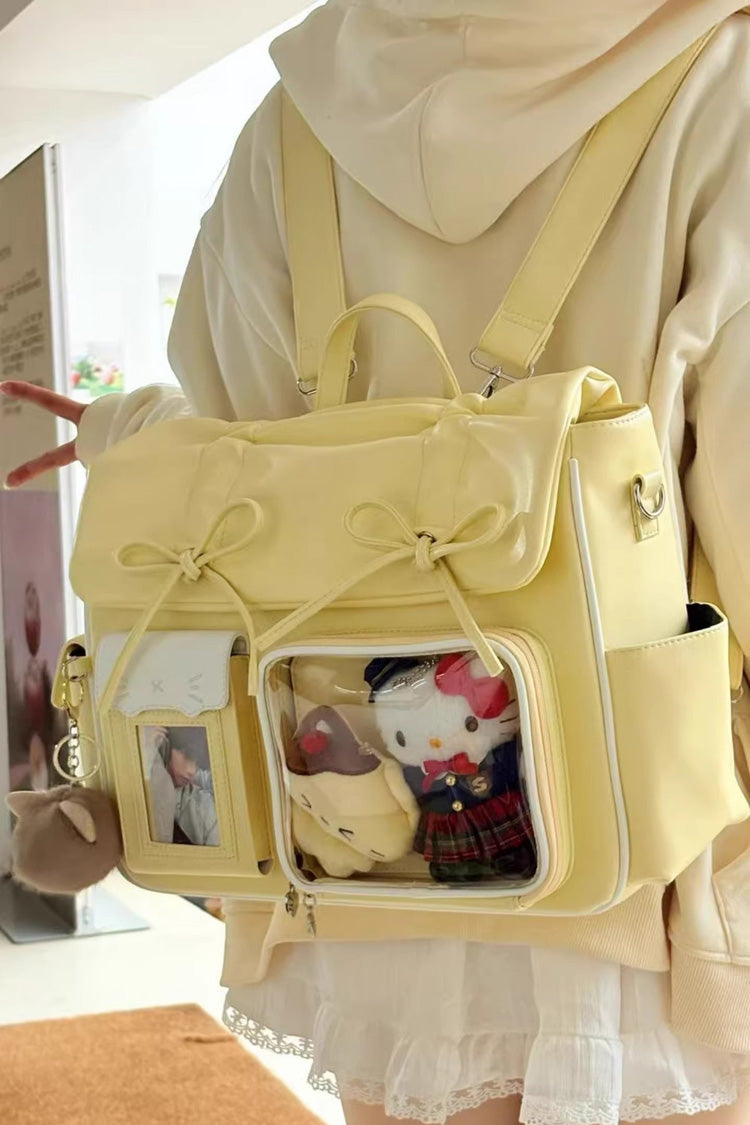 Kitten Diary Hidden Compartment Embroidered Bow Sweet Lolita Anime Itabag 8 Colors