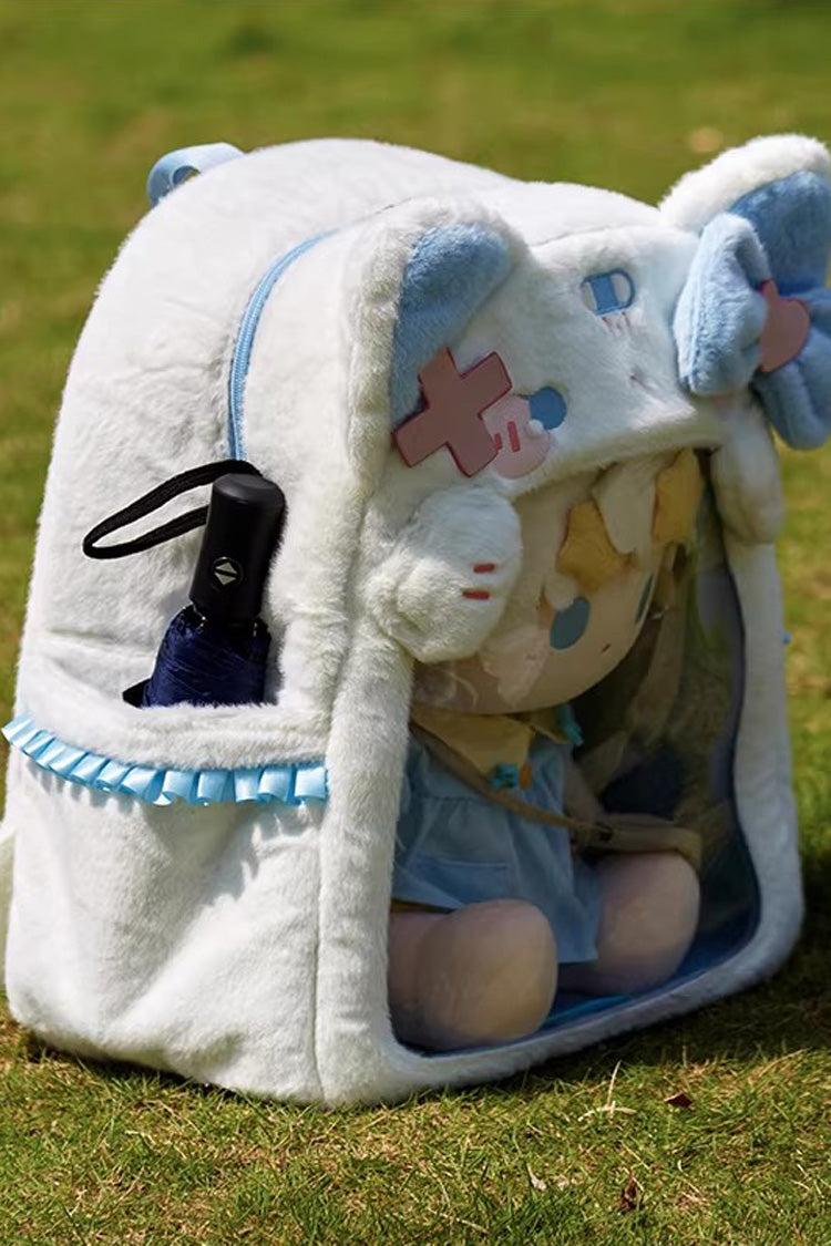 Cat Ears Bow Plush Sweet Lolita Itabag 5 Colors