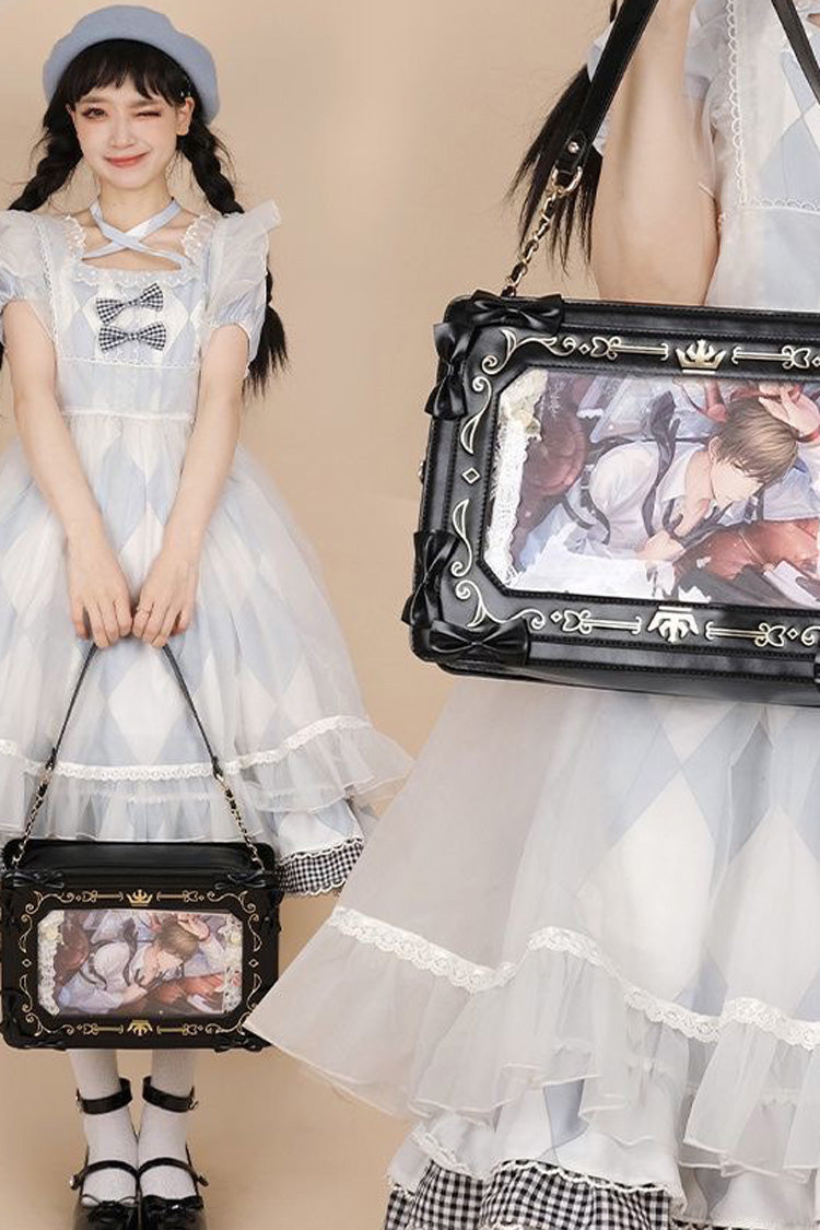 Picture Frame Transparent Sweet Princess Lolita Shoulder Itabag 2 Colors
