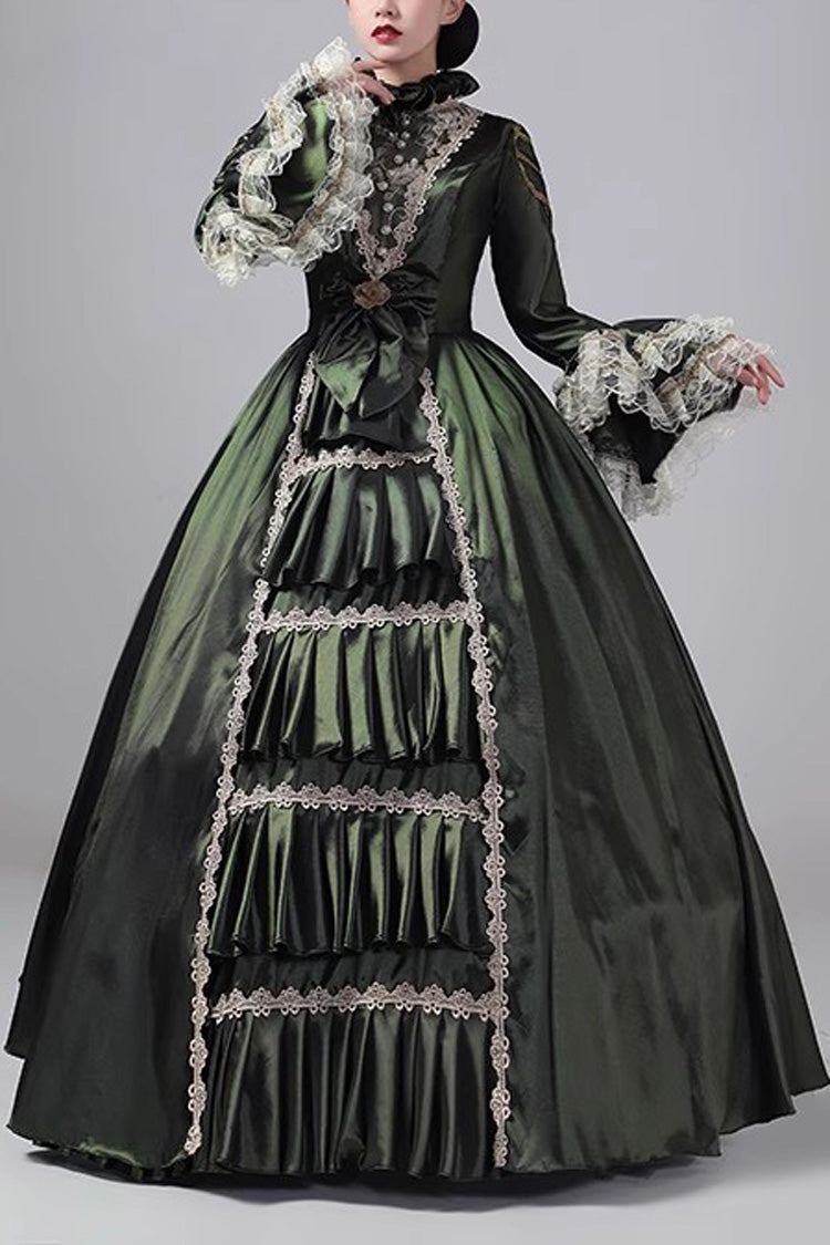 British Medieval Court Embroidery Cardigan Vintage Princess Lolita Victorian Dress 5 Colors