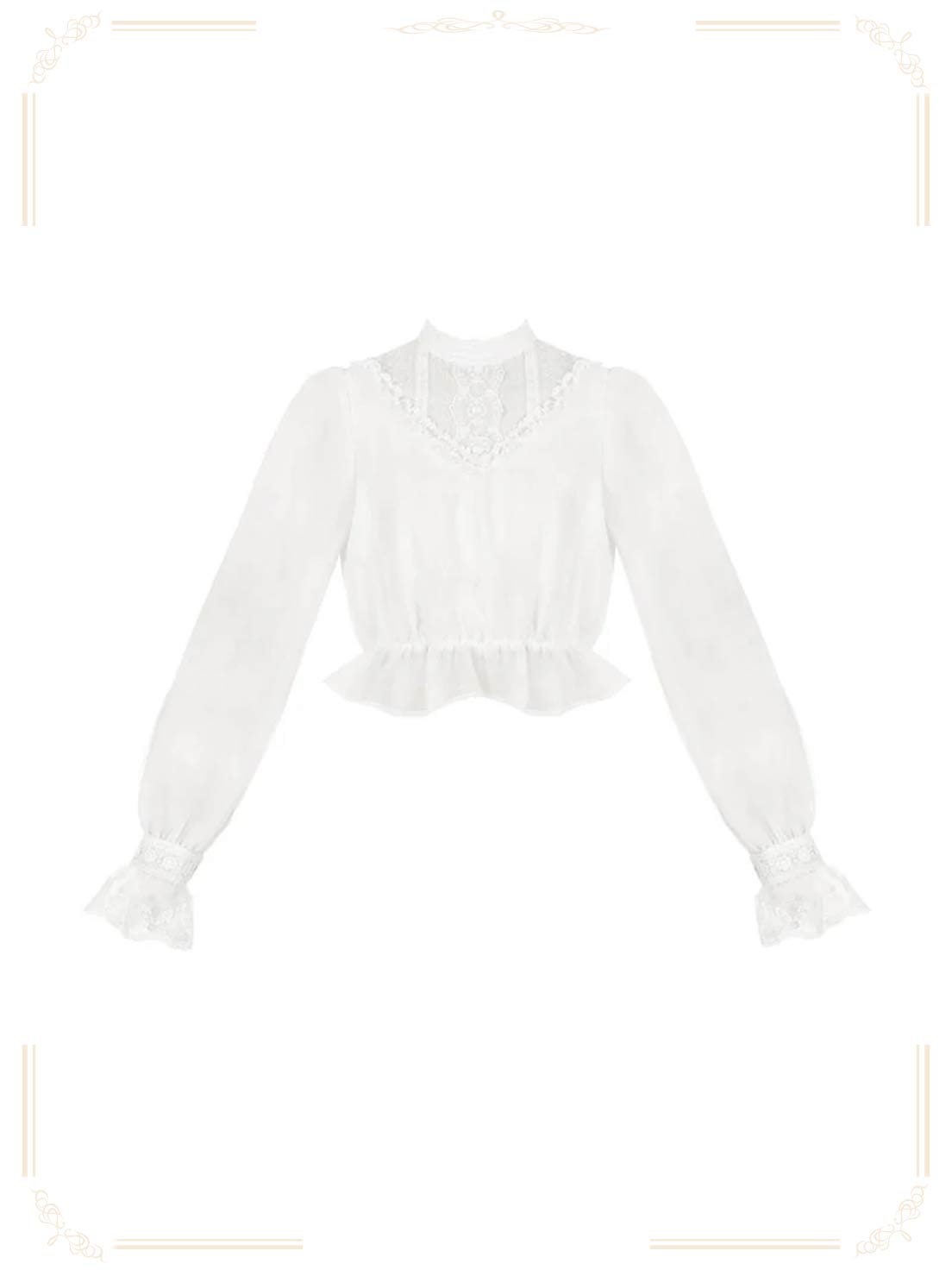 Classic Chinese Style Elegant Three Color Versatile Underwear Shawl for Spring and Autumn Blouse Shirt