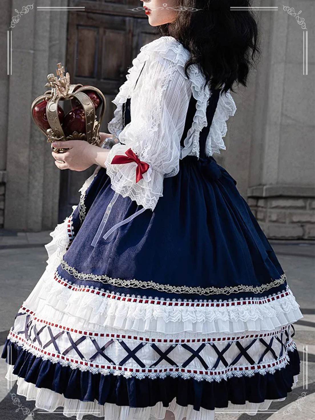 Snow White Themed Lolita Princess Dress
