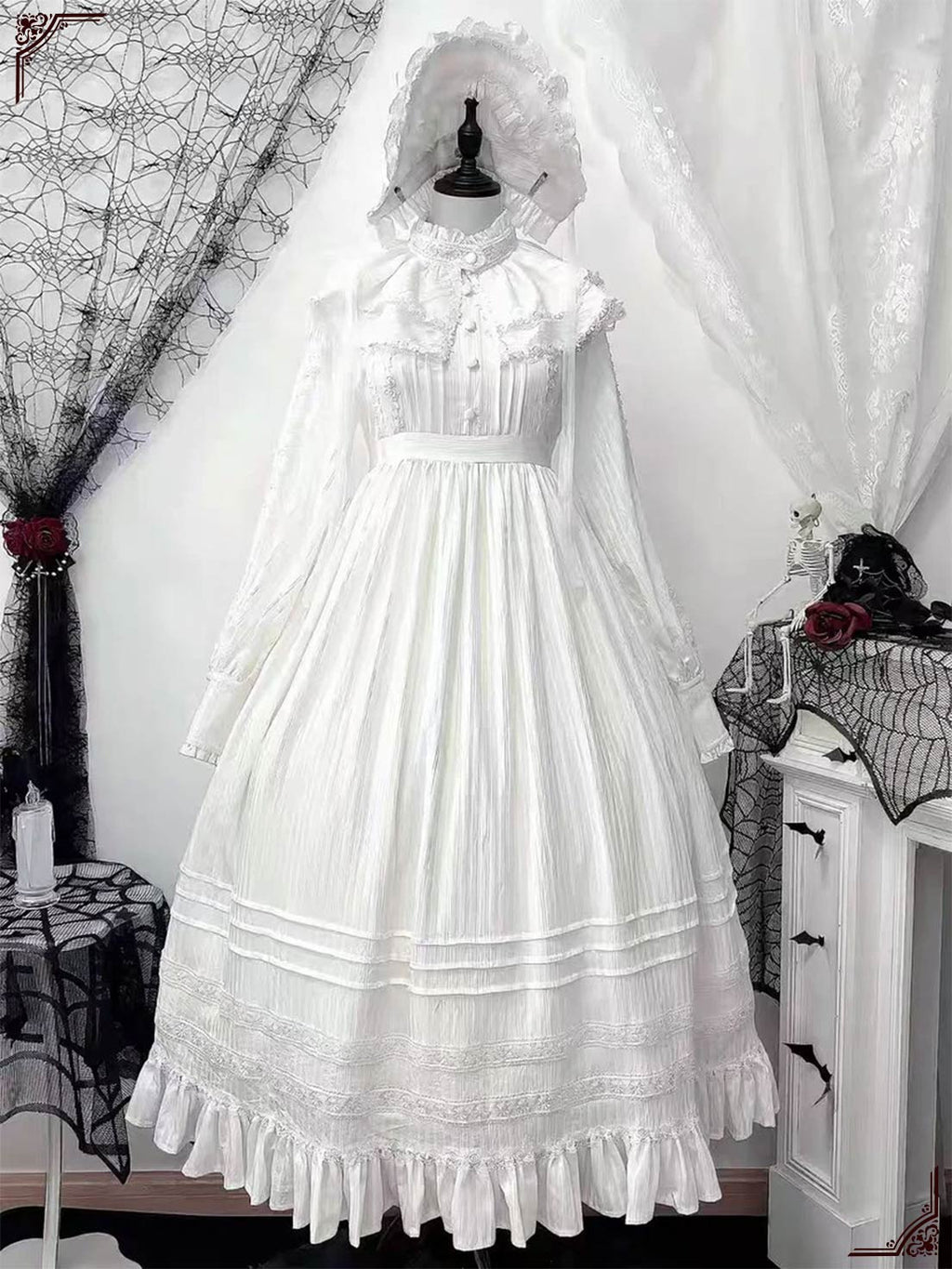 Shiro lolita dress victorian gothic lolita dress