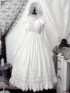 Shiro lolita dress victorian gothic lolita dress