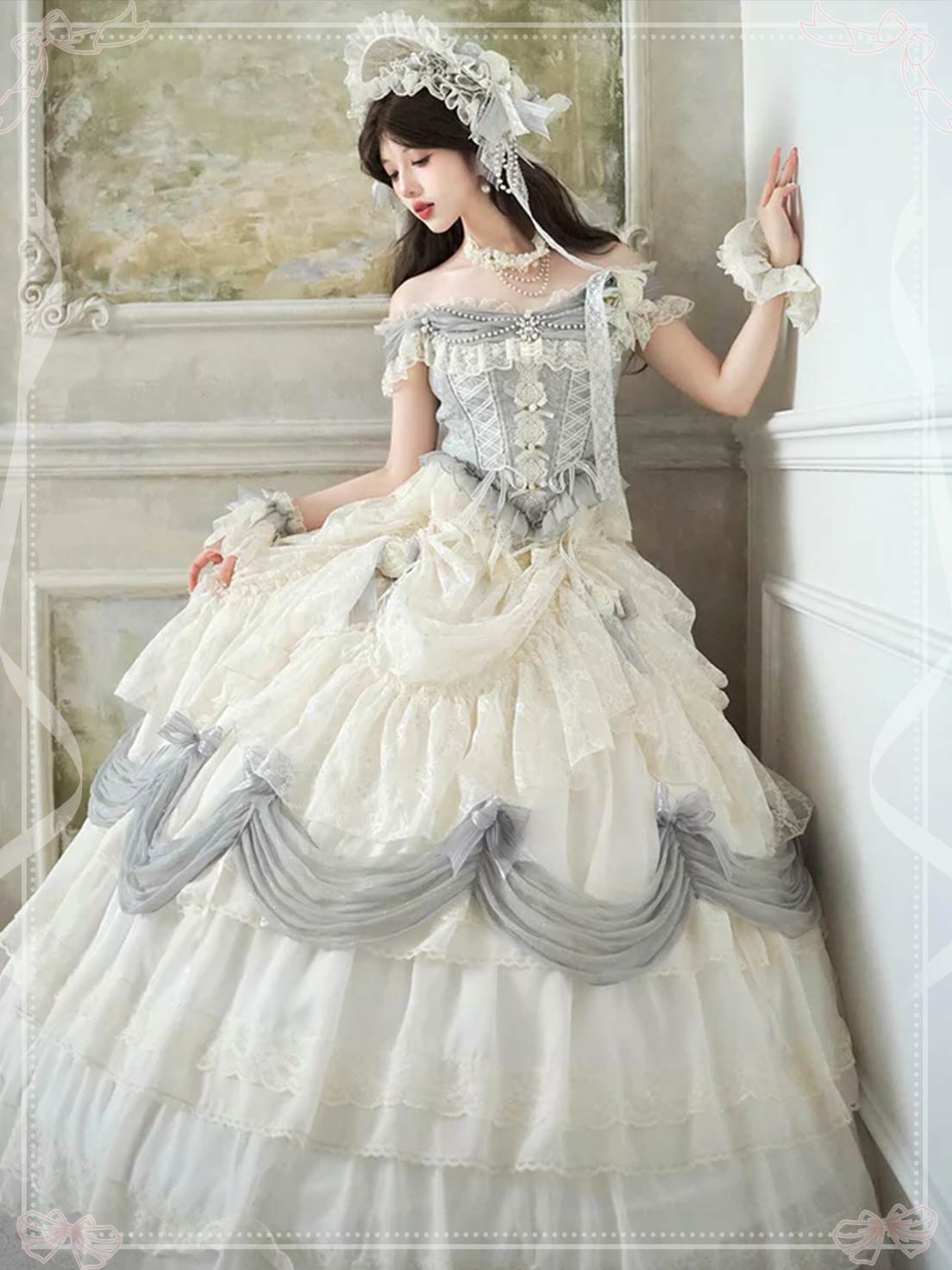 fancy lolita prom gown