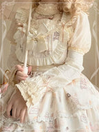 victorian lolita JSK dress in Beige