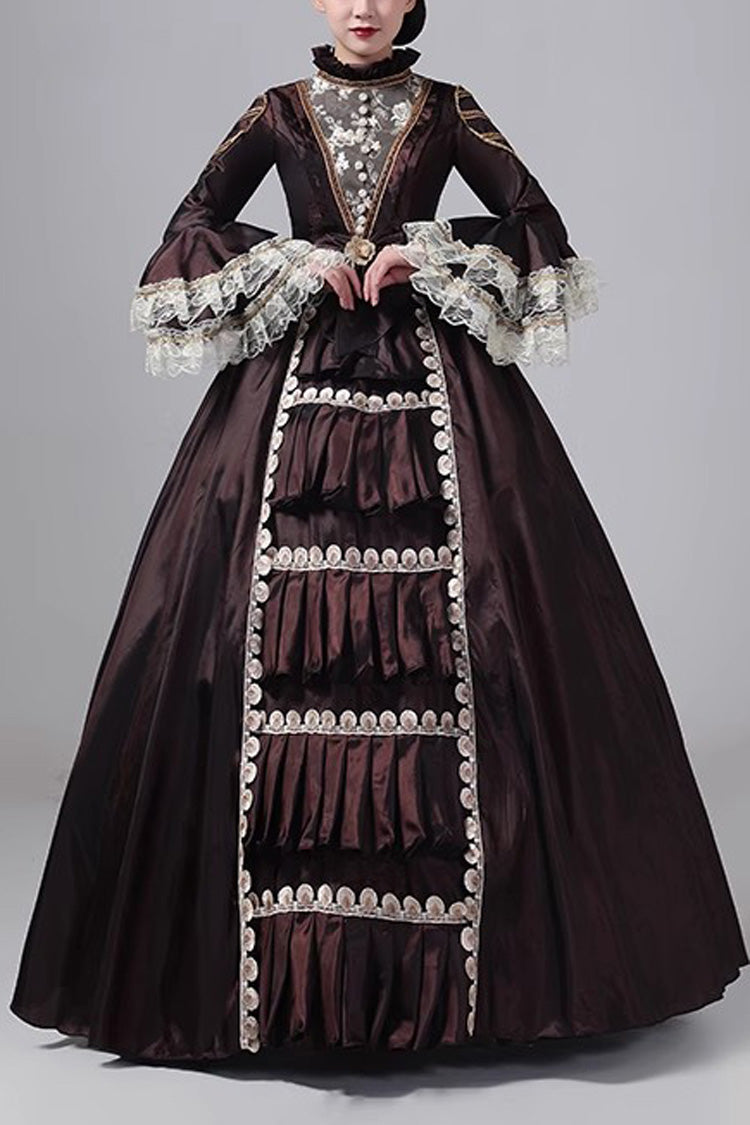 British Medieval Court Embroidery Cardigan Vintage Princess Lolita Victorian Dress 5 Colors