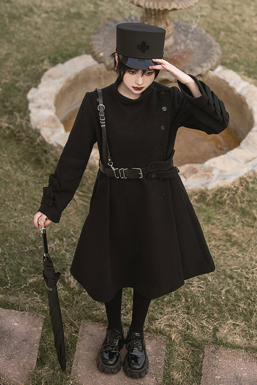 Black Princess Chronicles The northernmost Forest Military Ouji Lolita Coat