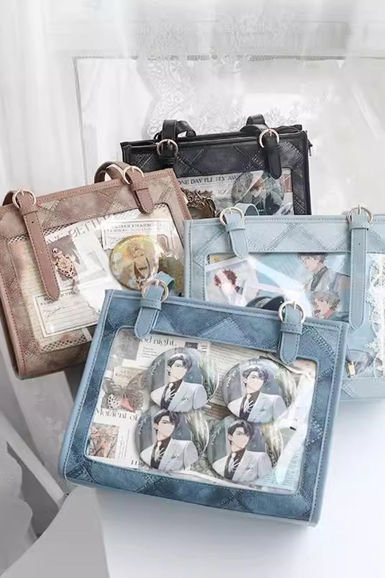 Diamond Print Sweet Japanese Lolita Shoulder Itabag 4 Colors