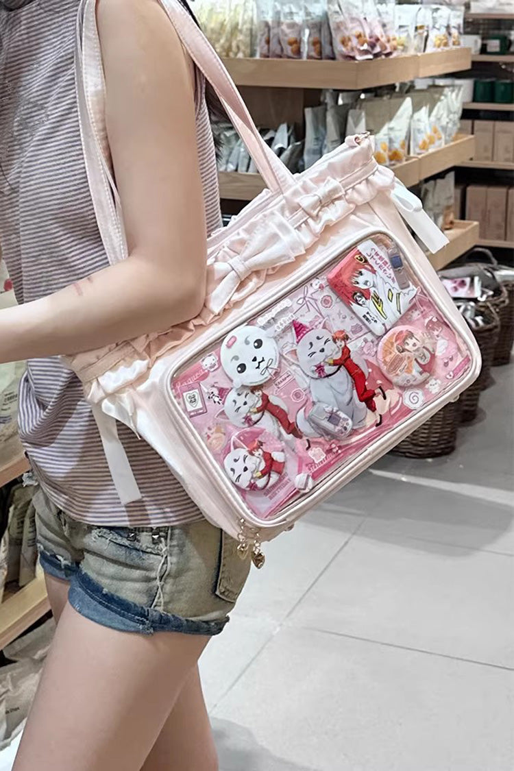 Ballet Holiday Ruffled Bow Sweet Japanese Crossbody Shoulder Lolita Itabag 10 Colors