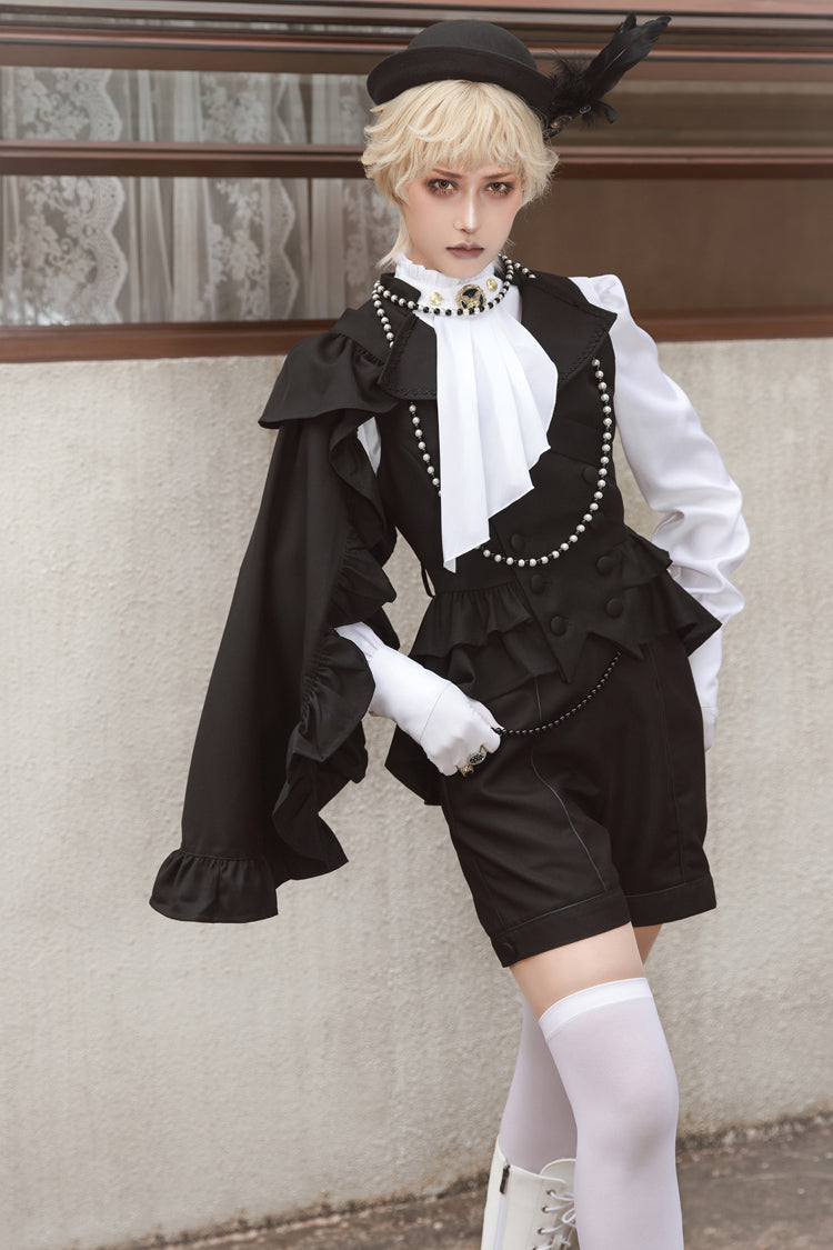 Black Eternal Silent Proxy Vintage Prince Lolita Shorts