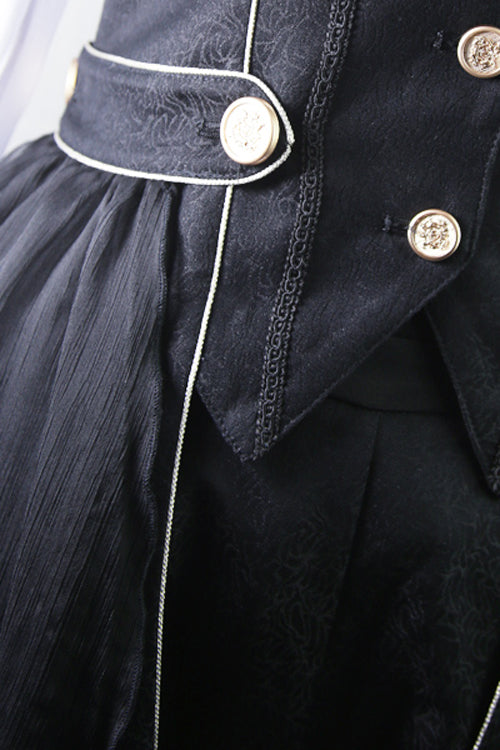 Immortal Thorn The Shadow Of You Ouji Lolita Vest 2 Colors