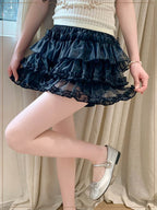 Petticoats Pumpkin Petticoat Anti See Through JK Short Cake Skirt Lolita Summer Safety Shorts