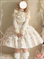 Sweet Lolita Dress Plus Size Beige JSK