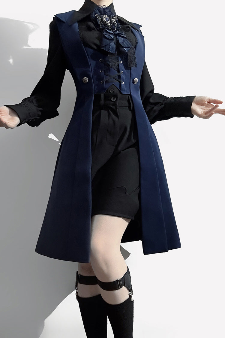 Overture Middle Ages Ouji Fashion Gothic Lolita Long Vest 3 Colors