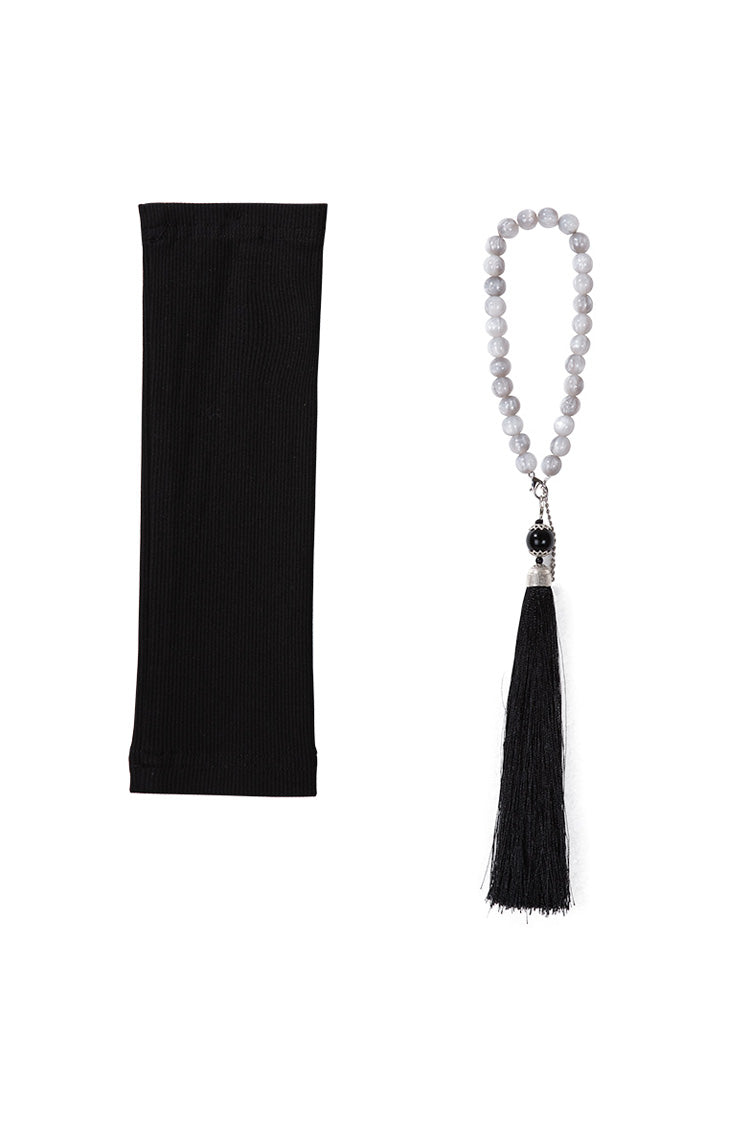 Black The Strange End of the Immortal Sect Sleeveless Chinese Style Ouji Lolita Set