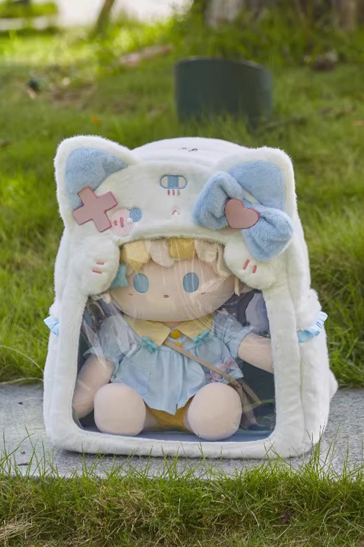 Cat Ears Bow Plush Sweet Lolita Itabag 5 Colors