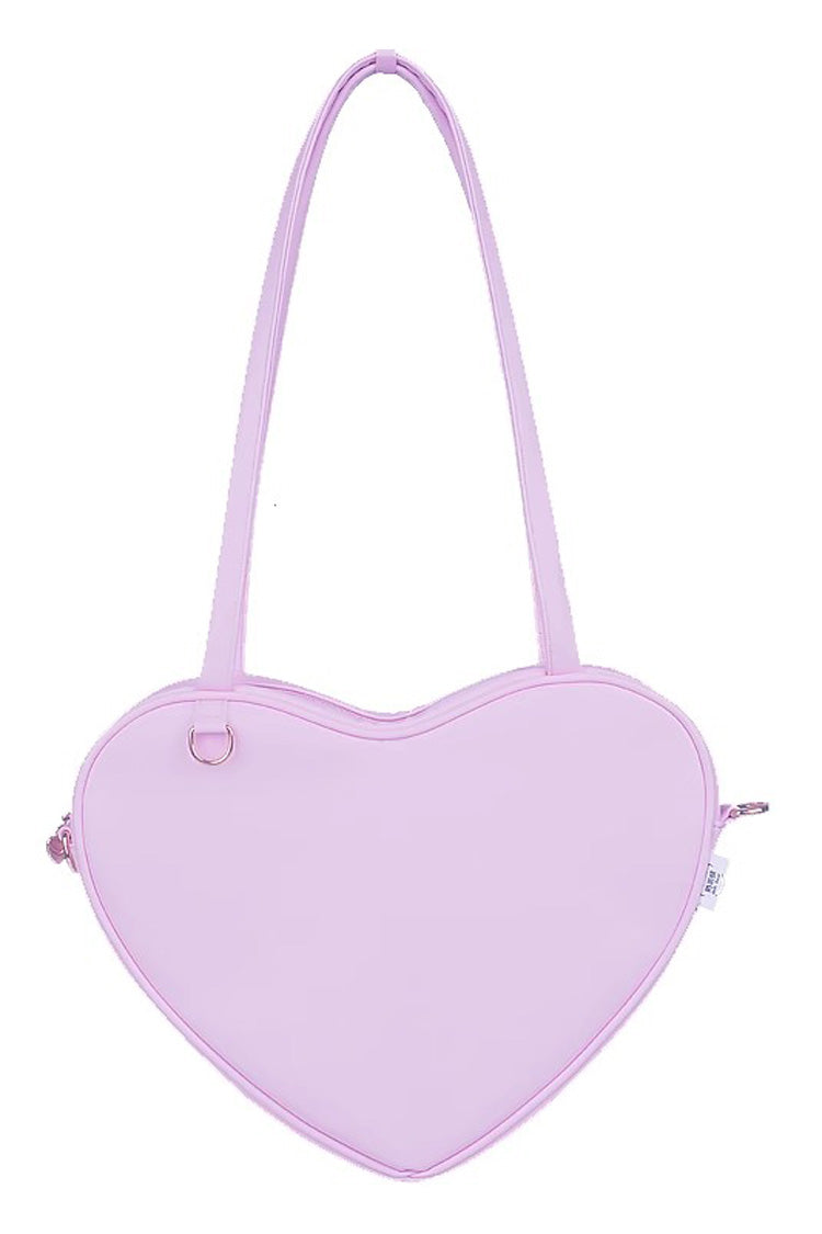 Solid Color Sweet Love Heart Lolita Shoulder Bag 6 Colors