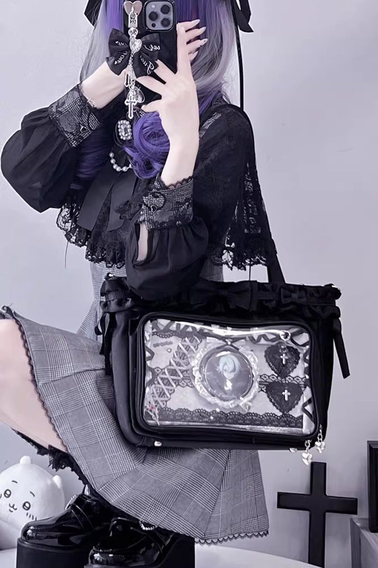 Ballet Holiday Ruffled Bow Sweet Japanese Crossbody Shoulder Lolita Itabag 10 Colors