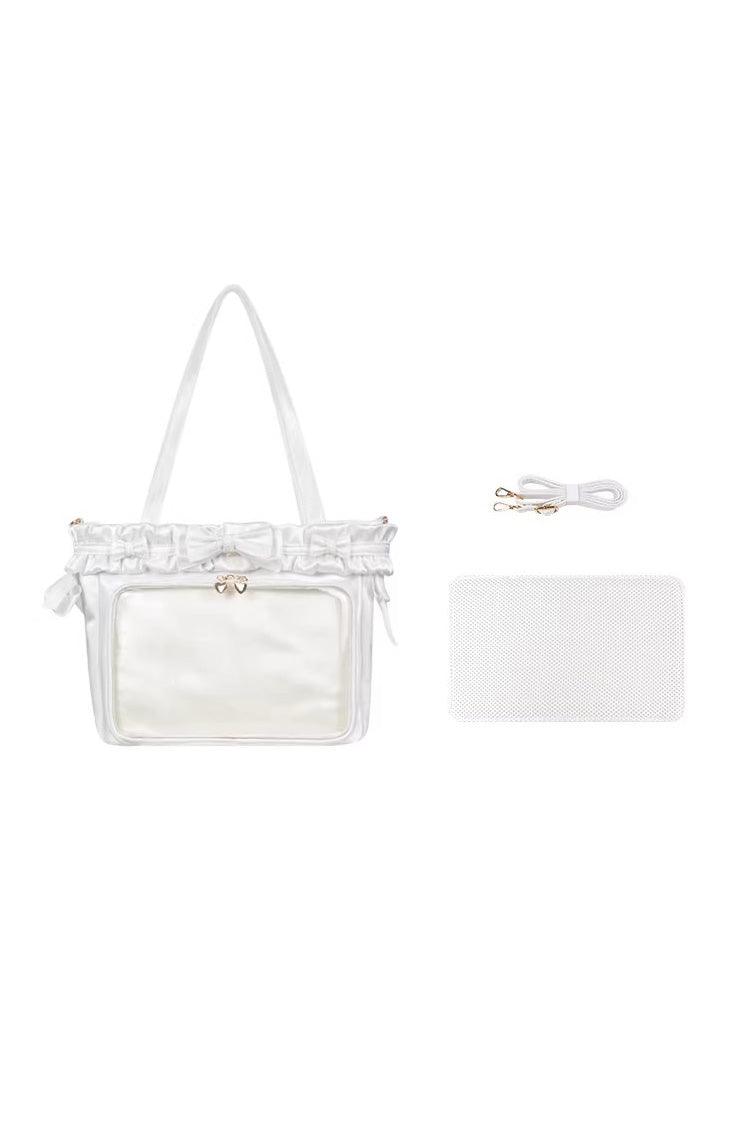 Ballet Holiday Ruffled Bow Sweet Japanese Crossbody Shoulder Lolita Itabag 10 Colors