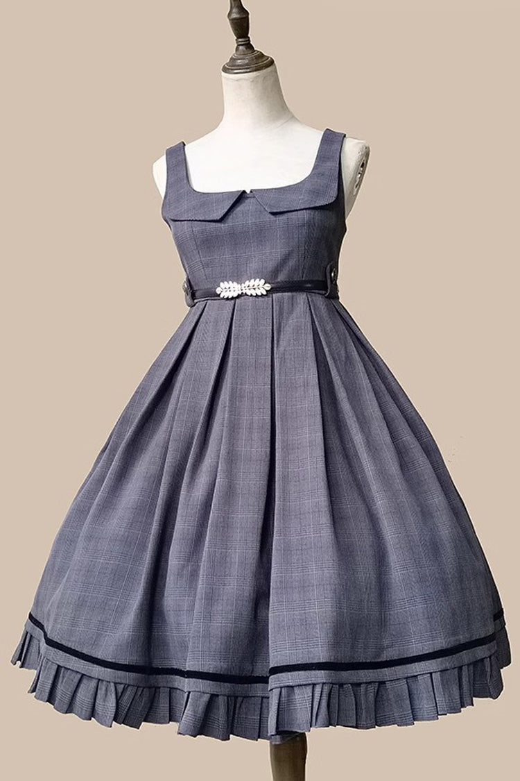 Princess Lost In The Fog Ruffle College Style Elegant Classic Lolita JSK Dress 2 Colors