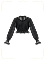 Classic Chinese Style Elegant Three Color Versatile Underwear Shawl for Spring and Autumn Blouse Shirt