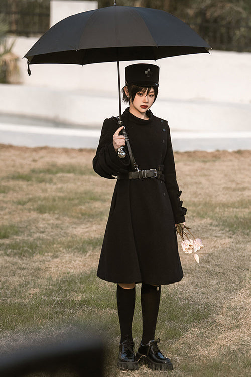 Black Princess Chronicles The northernmost Forest Military Ouji Lolita Coat
