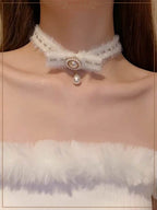 Lolita Necklace Winter Plus Choker Collar Lolita Accessories