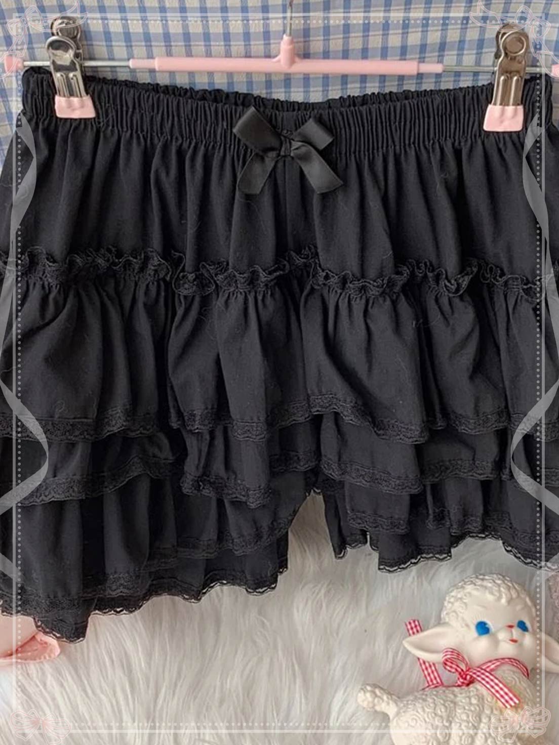 Lolita Petticoats Pink Japanese Warm Pumpkin Leggings Cake Versatile Shorts