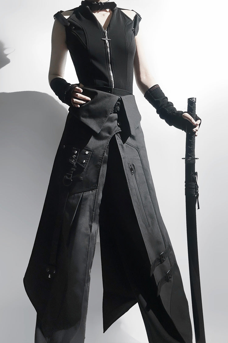 Black  Nightblade Ouji Gothic Vintage Prince Cool Lolita Pants (Pants Only)