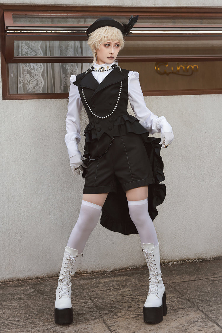 Black Eternal Silent Proxy Vintage Prince Lolita Shorts