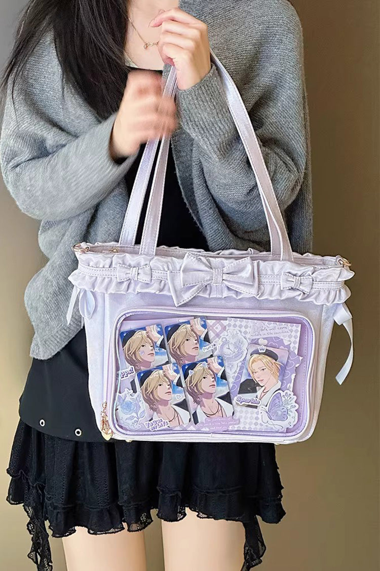 Ballet Holiday Ruffled Bow Sweet Japanese Crossbody Shoulder Lolita Itabag 10 Colors