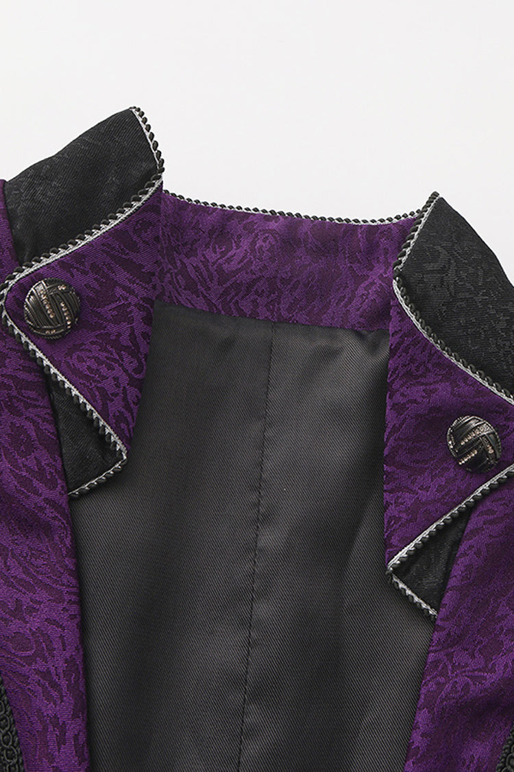 Eternal Blood Moon Forest V Collar Sleeveless Ouji Fashion Elegant Prince Handsome Lolita Coat 2 Colors