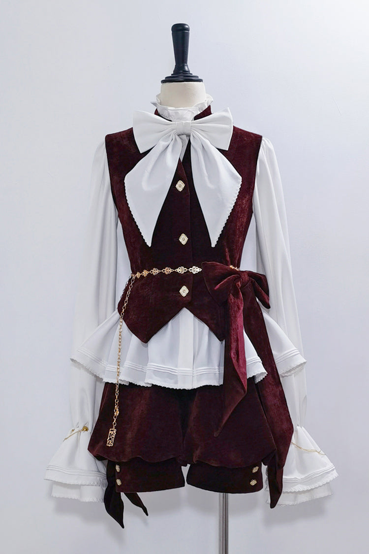 Red Rabbit Hunt Sweet Prince Handsome Ouji Lolita Shorts