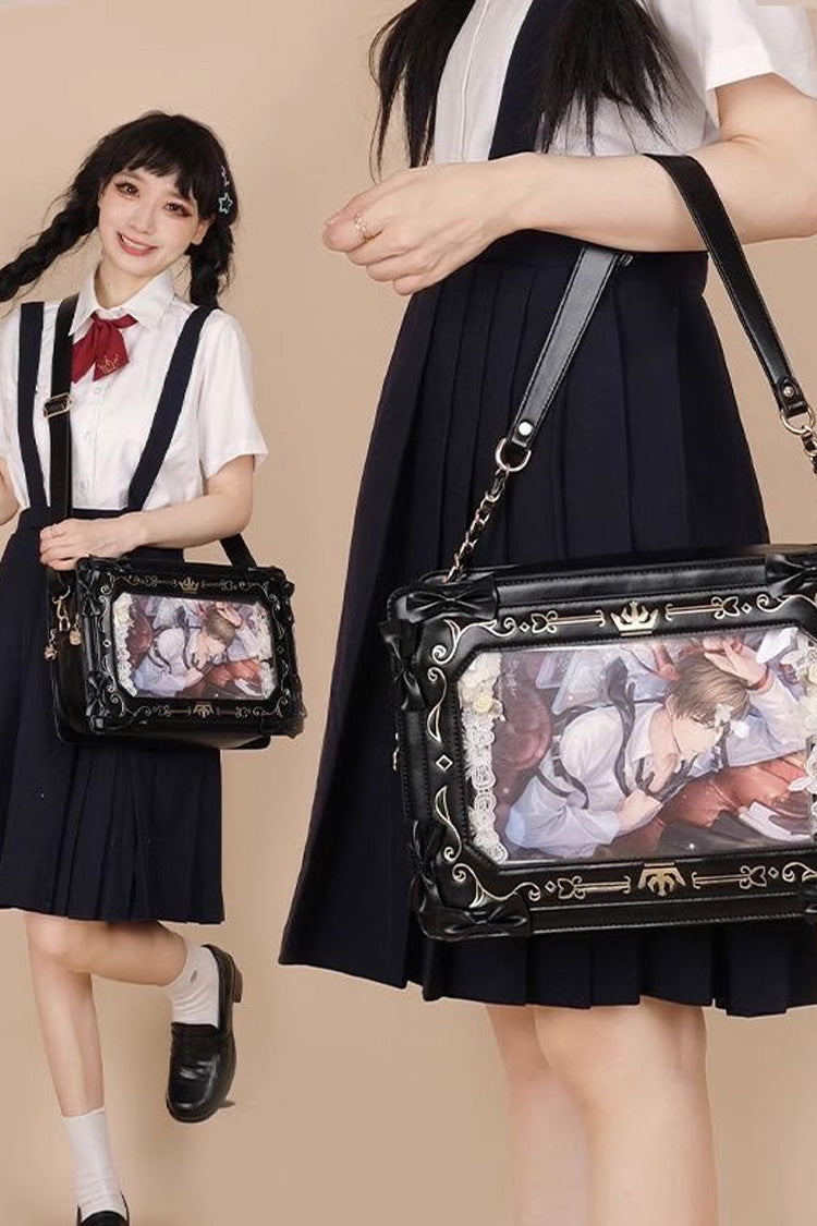 Picture Frame Transparent Sweet Princess Lolita Shoulder Itabag 2 Colors