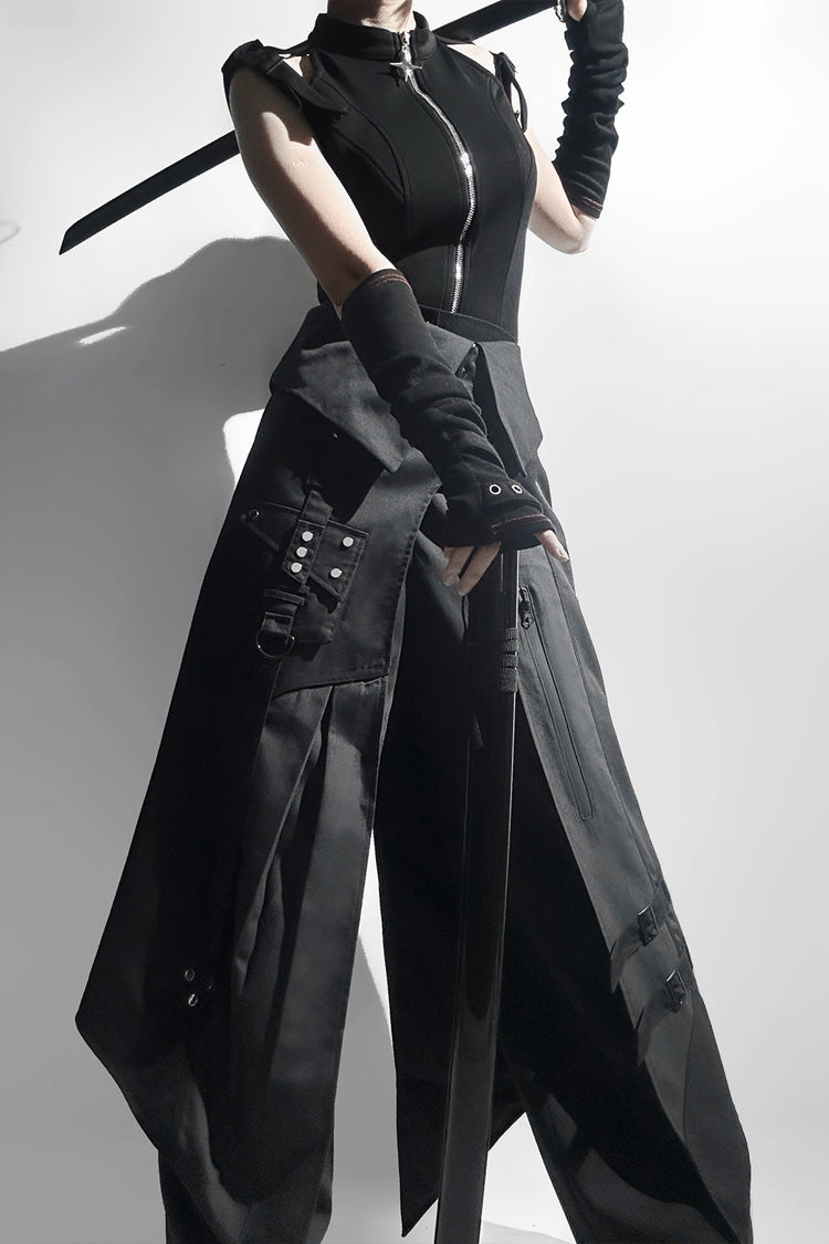 Black  Nightblade Ouji Gothic Vintage Prince Cool Lolita Pants (Pants Only)