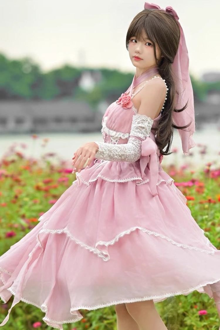 Gorgeous Hanayome Bowknot Sweet Elegant Lolita Jsk Dress 6 Colors