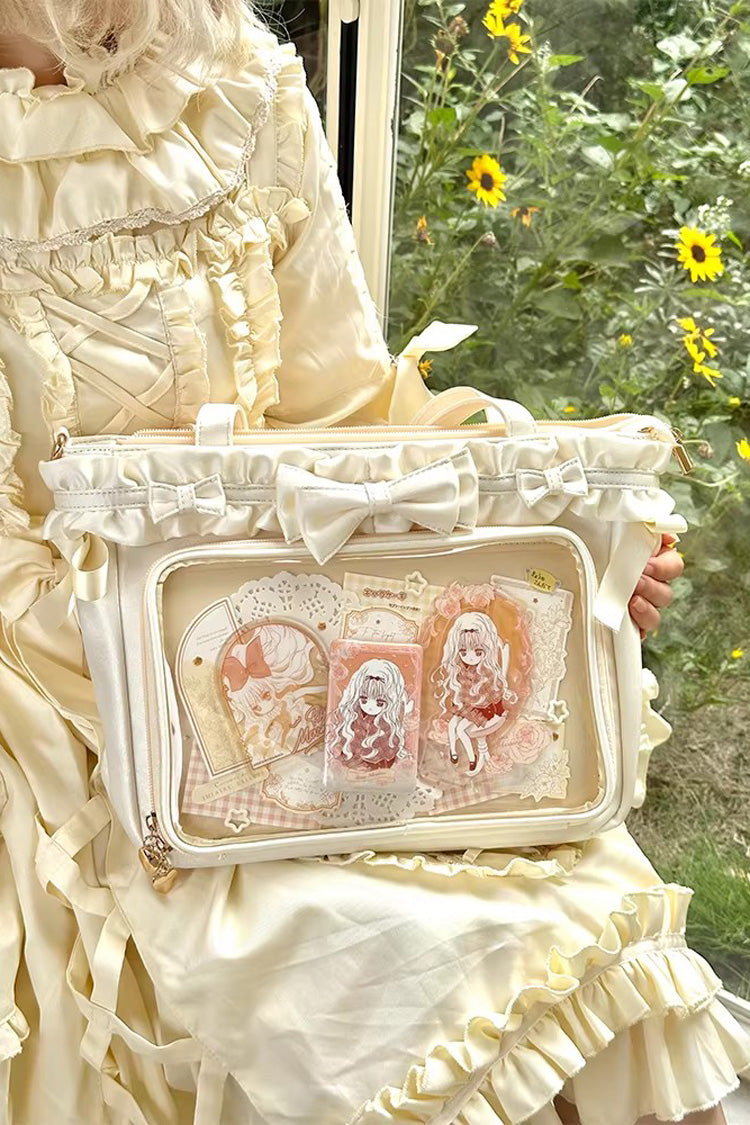 Ballet Holiday Ruffled Bow Sweet Japanese Crossbody Shoulder Lolita Itabag 10 Colors