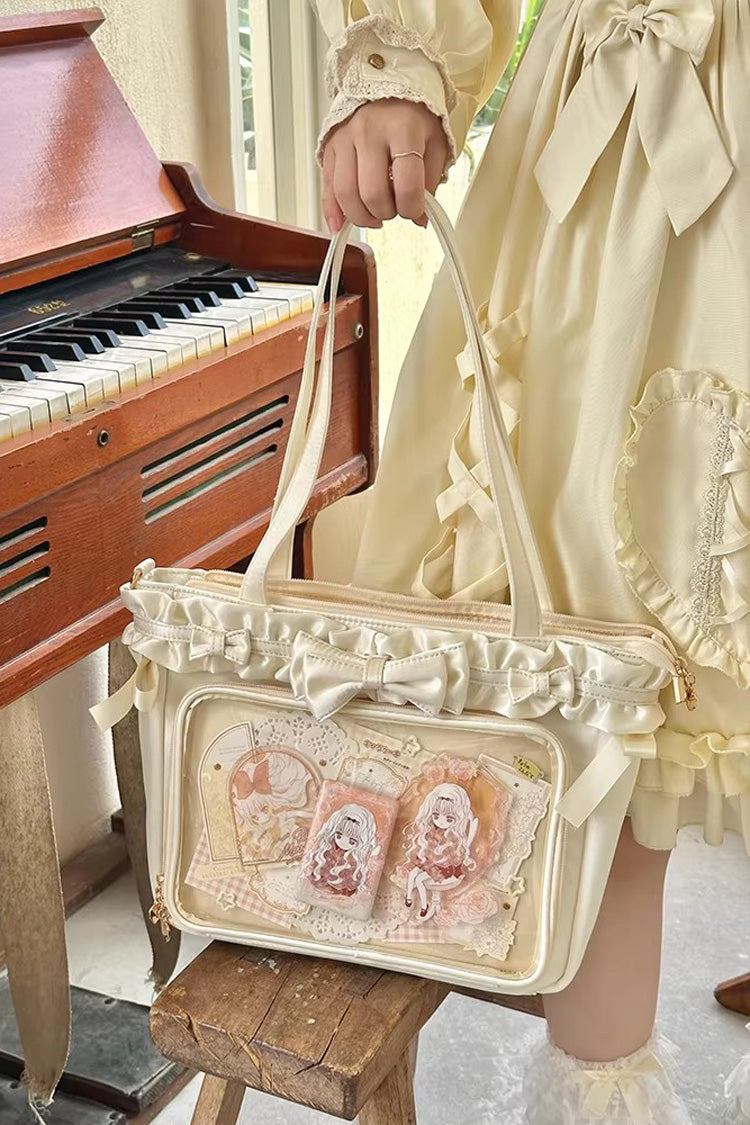 Ballet Holiday Ruffled Bow Sweet Japanese Crossbody Shoulder Lolita Itabag 10 Colors