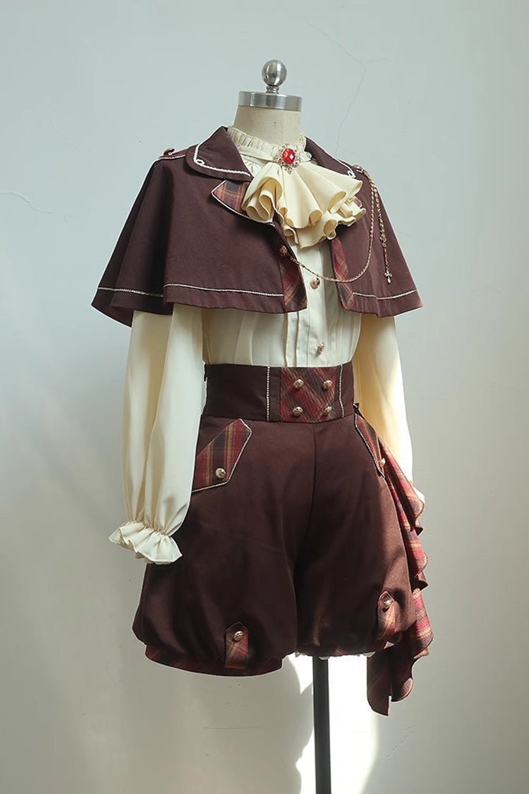 Queen Chess Game Ouji Fashion Military Cool Lolita Set 2 Colors