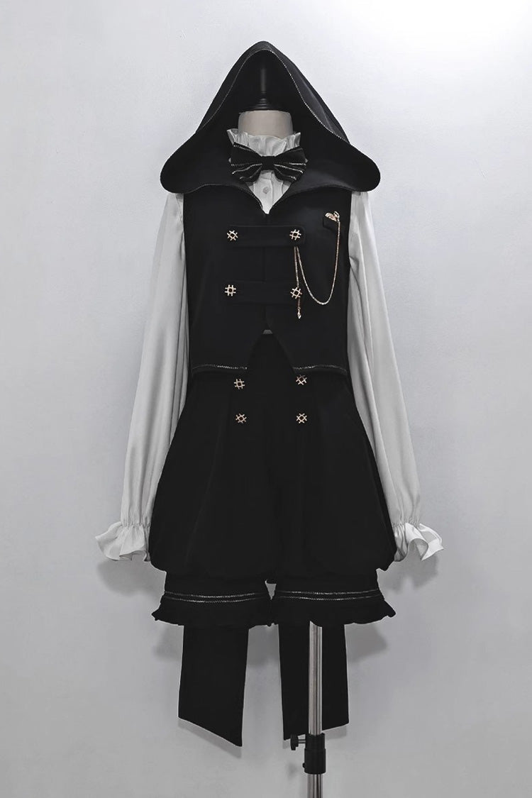 White Anxious Rabbit Long Sleeves Ouji Fashion Gothic Lolita Blouse