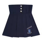 Academic Department Joint Striped Shirt Skirt Fishbone Skirt Two-piece Set Waist Set Uniform